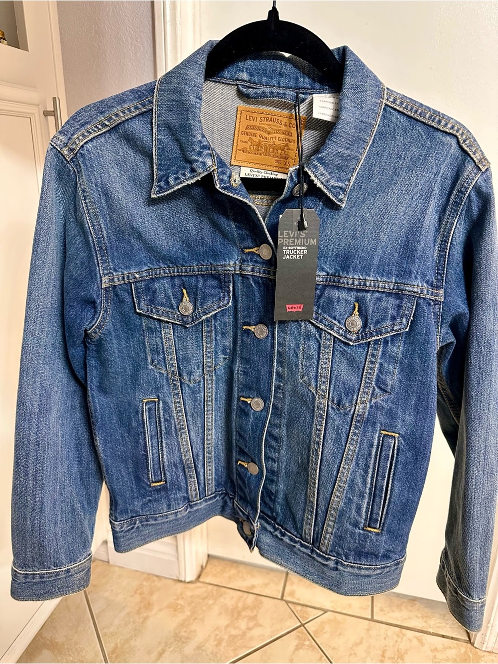 Levi's Blue Denim Trucker Jacket